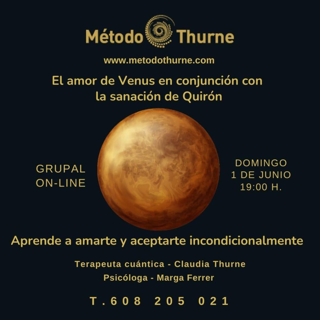 El amor de Venus en conjunción con la sanación de Quirón