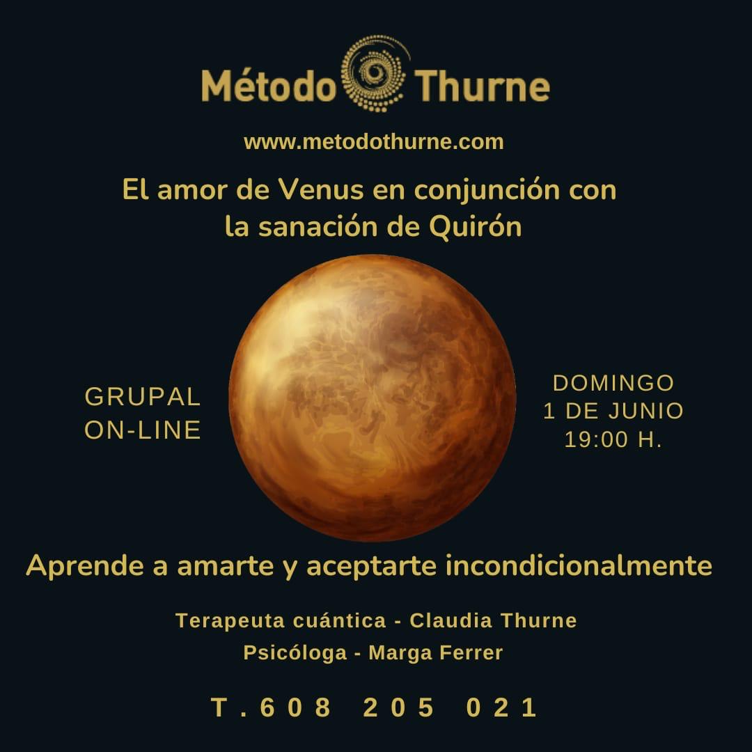 El amor de Venus en conjunción con la sanación de Quirón